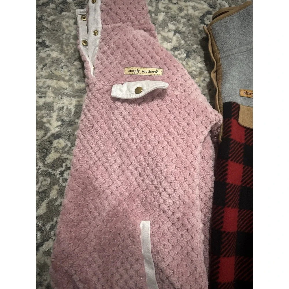 Simply‎ Southern Girls Fleece Pullover Size Youth Medium Lot Of 2